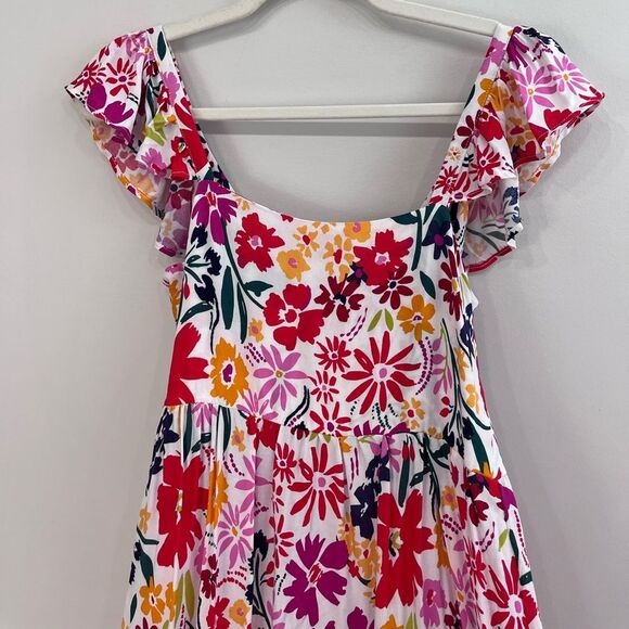 C&S Floral Maxi Dress Size Medium - Picture 9 of 11